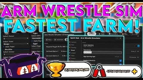 [🔥New] Arm Wrestle Simulator Script / Hack | Auto Farm | EVENT EGG + DUPE!