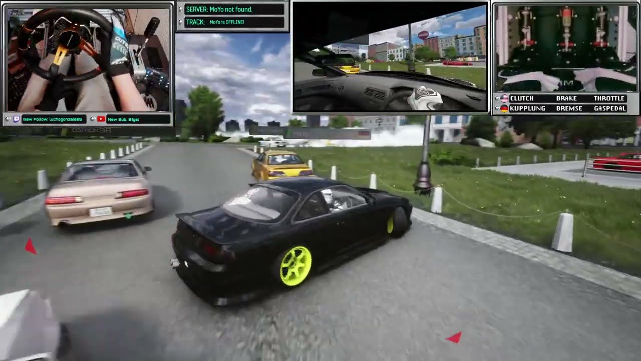 LIVE Drift Office VR Drifting, Tandems & Talks !server Assetto