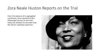 The Unfair Trial of Ruby McCollum