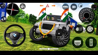 Modified Mahindra Thar😈Games:Indian Red Thar (Gadi Wala Games) Car Game Android Game - #2025