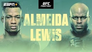 UFC Sao Paulo LIVE Bet Stream | Almeida vs Lewis Fight Companion (Watch Along Live Reactions)