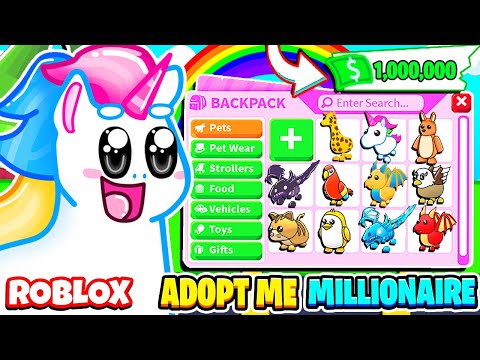 Spending 500 000 Robux To Buy One Million Bucks In Adopt Me First Millionaire In Adopt Me Youtube - spending 1 million robux in 1 video roblox