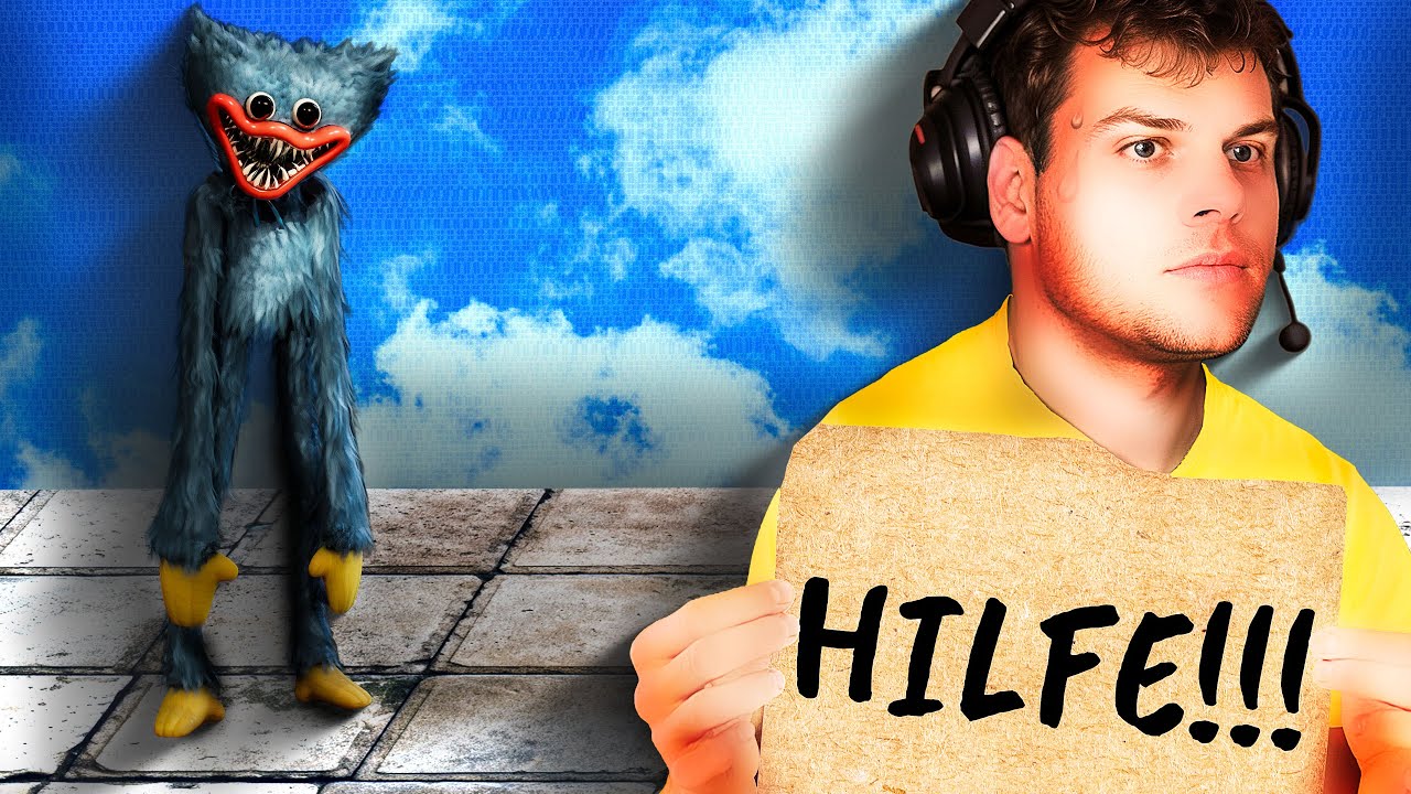 Das ERSTE MAL Poppy Playtime 😬 | Poppy Playtime Chapter 1 [Full Game] [Deutsch]