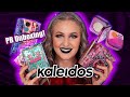 My FIRST PR UNBOXING! | KALEIDOS MAKEUP | Try-On + Swatches