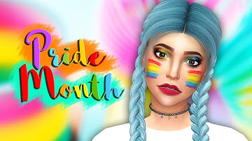 The Sims 4 : Create a Sim | Pride Month 🏳️‍🌈🏳️‍🌈  | {Group Collab}