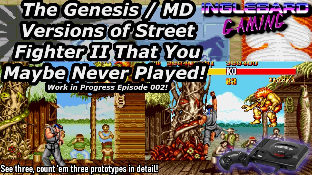 The Versions of Street Fighter II on the Genesis You Maybe Didnt