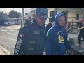 Recorrido de la policia por los barrios de san francisco de macoris