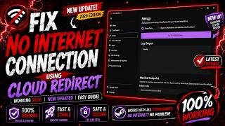 STEAMTOOLS NO INTERNET CONNECTION FIX | CLOUD REDIRECT NEW UPDATE | WORKING ✅