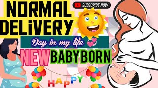 New baby born ? //  Normal delivery full vlog // Pooja beautician vlog//Day in my life ?.