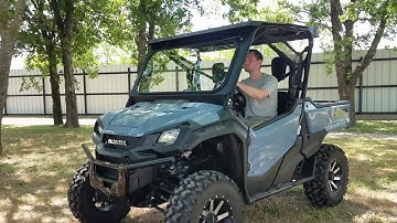 Fortress Tip Out Windshield for 2018 Honda Pioneer