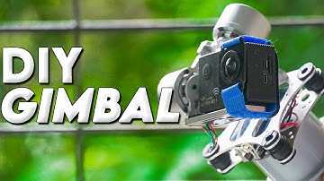 how to make a gimbal  | diy gimbal for action camera