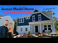 Fischer homes jensen  home tour  villages of decoursey  covington ky