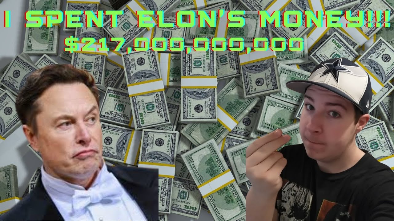 I SPENT ELON MUSK'S MONEY!!!