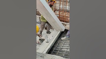 Ghép cốp pha cầu thang định hình