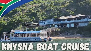 🇿🇦Knysna Boat Cruise Experience Along The Garden Route ⛵🌅"✔️