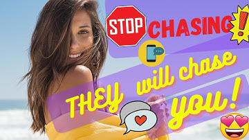 STOP Chasing Love And Relationships Do This Instead 🥰 THEY Will Chase YOU ❗️❗️❗️
