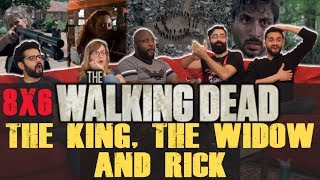 The Walking Dead - 8x6 The King, The Widow, and Rick - Group Reaction