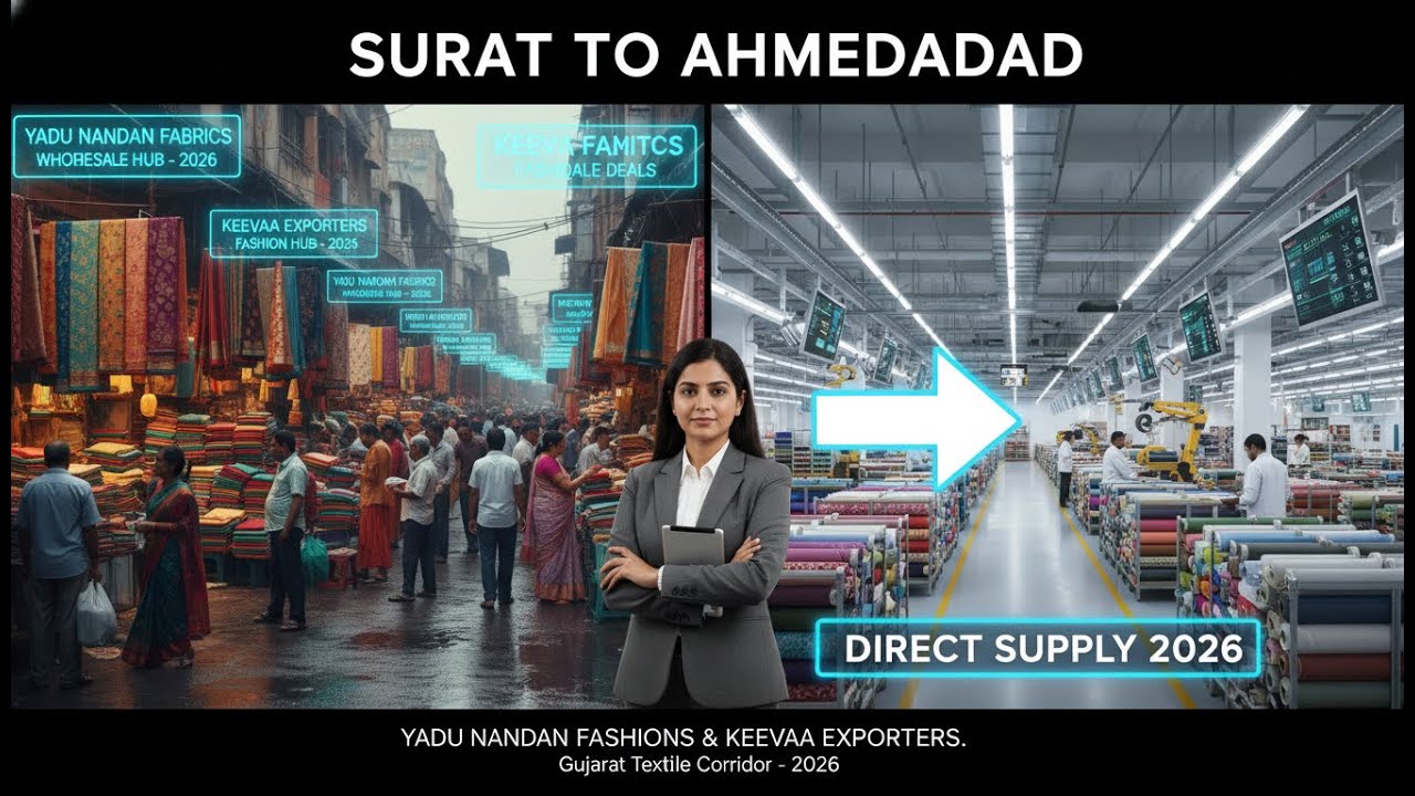 Ahmedabad Wholesale Saree Market vs Factory Rates 2026