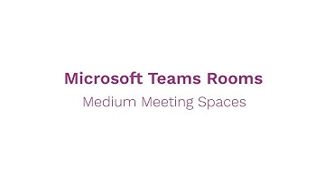 Project Audio Visual discuss Microsoft Teams Rooms for Medium Meeting Rooms