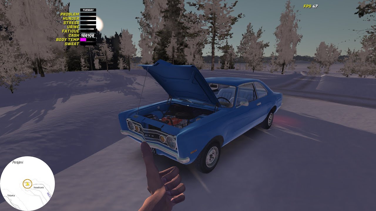 Coris cold start (my winter car)