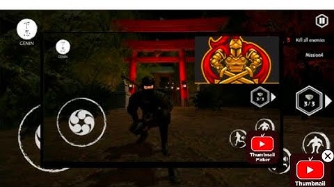 I play ninja Assassin stealth game 