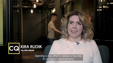 Corporate offices from CQ. Ring Ukraine - 2 floors for 500+ desks.