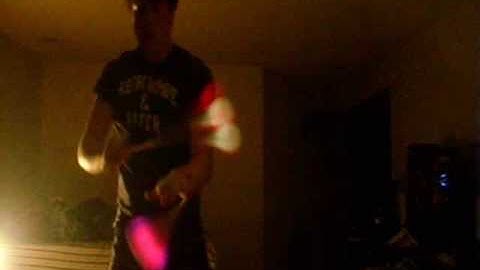 Darx Glowstringing 4 month video - Oggz Poi