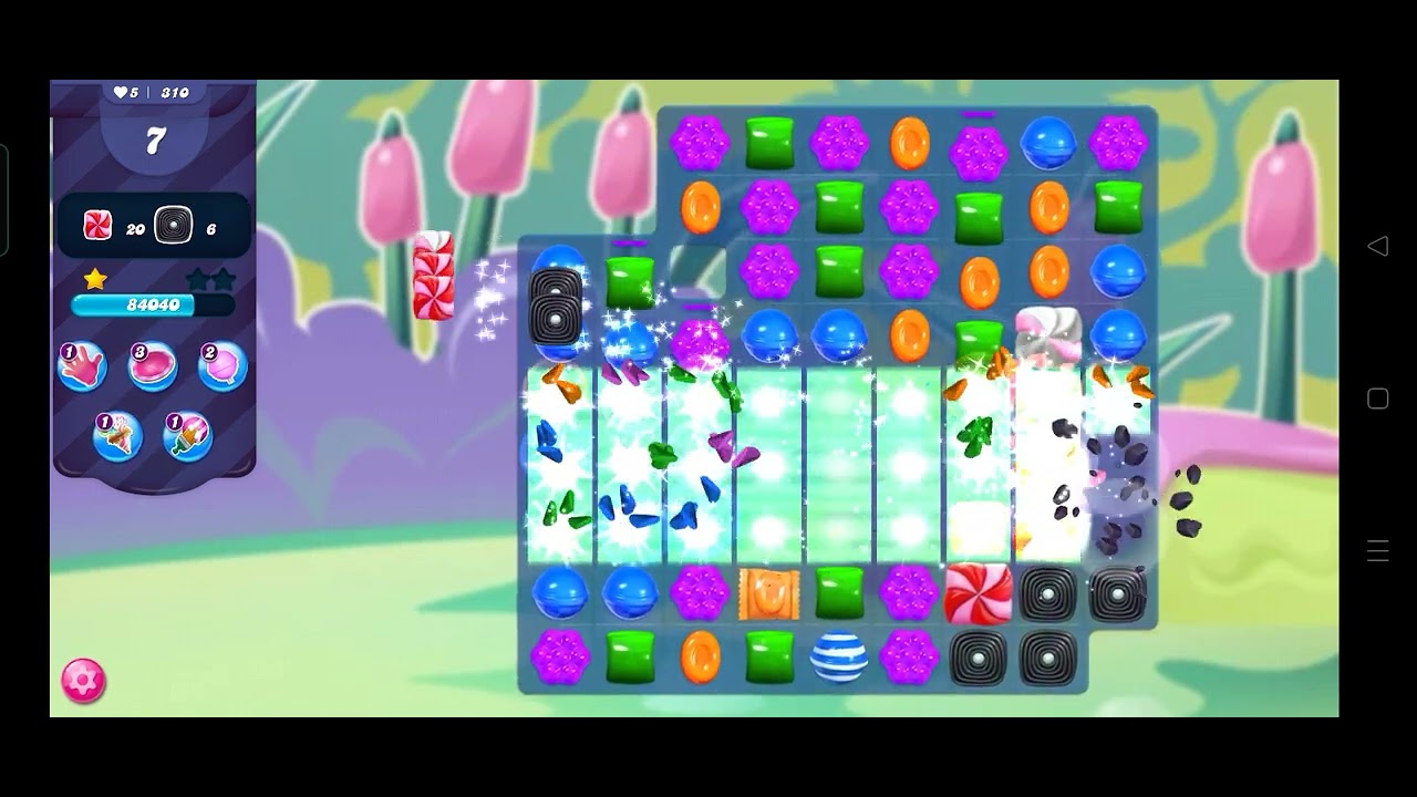 #310 - candy crush saga level 310 - YouTube