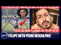 @Felipe Neto é pego no FLAGRA, pede desculpas e é DESMASCARADO após mentir em pronunciamento