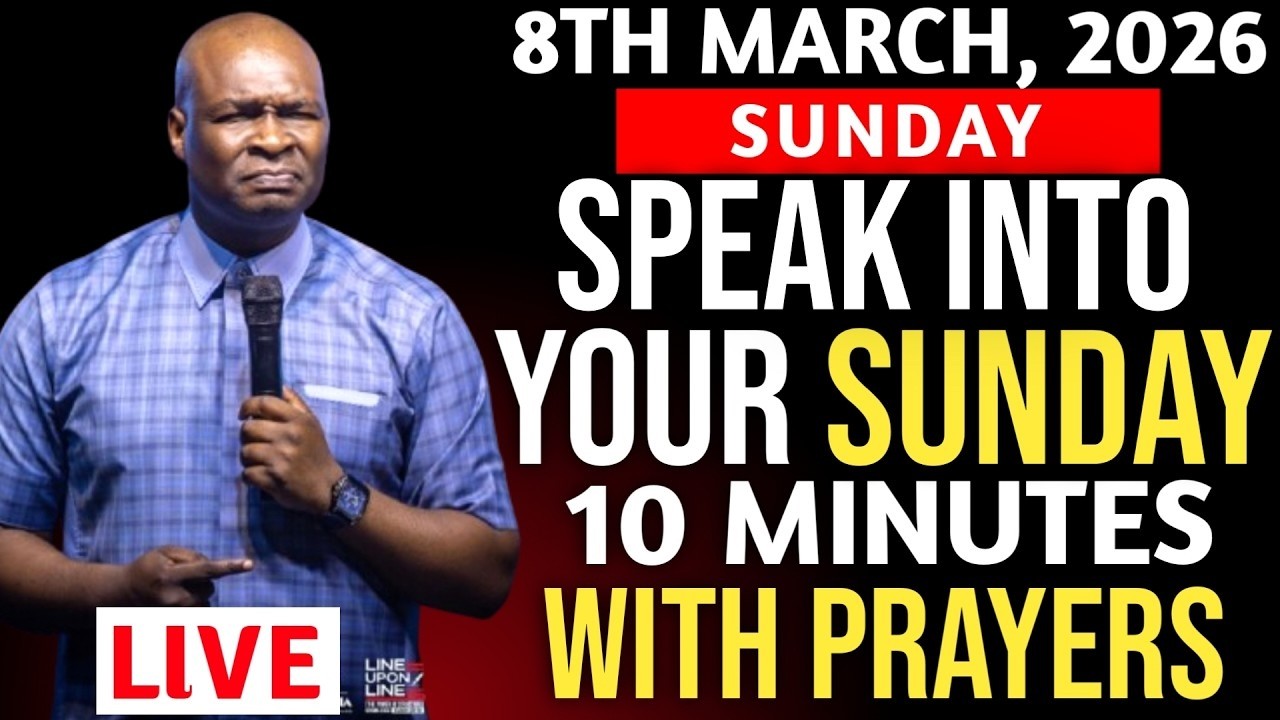 Sunday 8th March, 2026 | Speak Into Early Morning Prayer | Spiritual Prayer – Apostle Joshua Selman