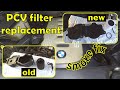 BMW X5 E53 3.0d PCV Filter Replacement. Burning Oil Fix