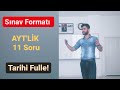 Sınav Formatı AYT'lik 11 Soru - Ali Hocadan