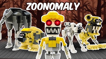 LEGO ZOONOMALY Tutorial: How To Build Every Characters | FUNZ Bricks