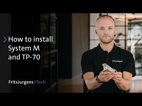 Pivot door installation video with System M and TP-70  - FritsJurgens