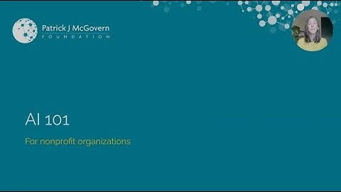 AI 101 For Nonprofit Organizations