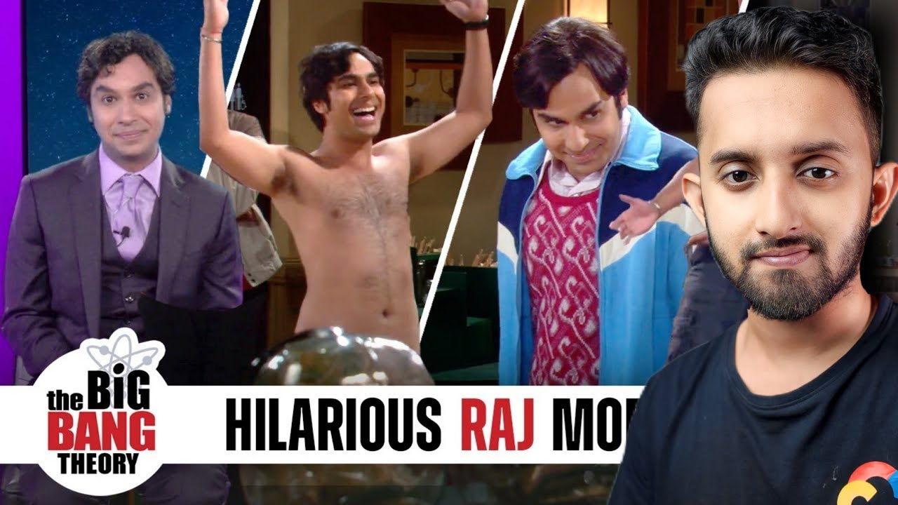 INDIAN Reacts to Hilarious Raj Moments | The Big Bang Theory - YouTube
