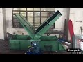 Hydraulic downender upending heavy steel coils