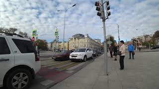 We Walk Around The Districts Of Moscow. Ostozhenka Street.