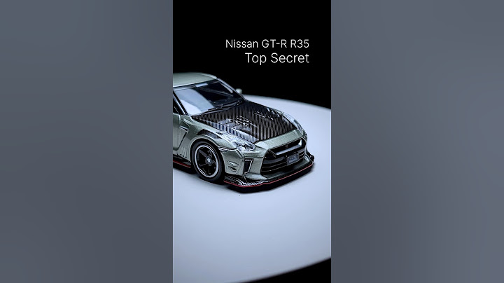 INNO64 Nissan GT-R R35 Top Secret Beauty Shot