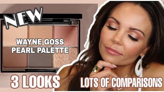 WAYNE GOSS PEARL PALETTE REVIEW | 3 TUTORIALS | LOTS OF COMPARISONS screenshot 4