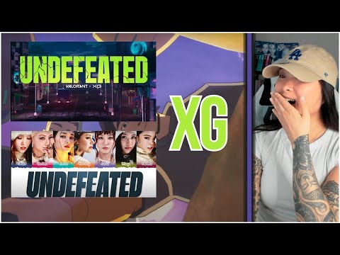XG & VALORANT UNDEFEATED MV + LYRIC VIDEO REACTION (UNDEFEATED AND UNDISUPUTED?!)