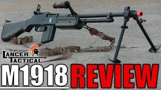 WW2 Airsoft Review of The Lancer Tactical M1918 BAR