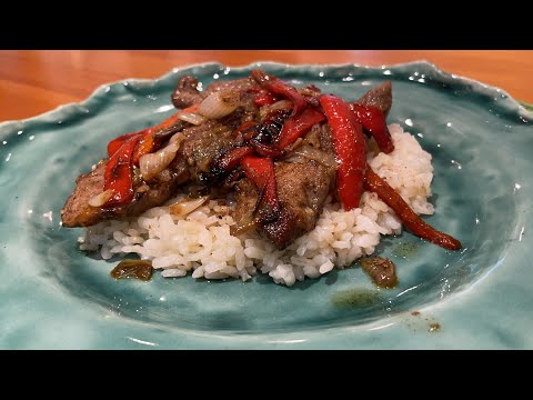 Crispy Lamb With Cumin Scallions And Red Chiles