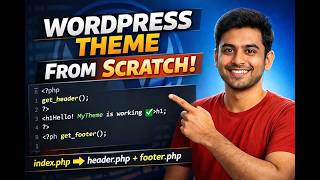 WordPress থিমে wp_head() wp_footer() দিয়ে Header Footer | WordPress Theme Development in Bangla