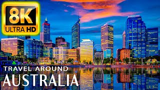 Australia with HD 8K ULTRA 60 FPS - Travel to the best places in Australia with relaxing music 8K TV