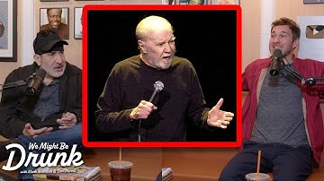 Mark saw George Carlin HECKLED on Stage | Dave Attell on We Might Be Drunk
