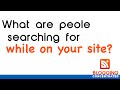What are people searching for on your site?