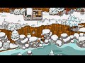 Im still working hard relaxing game music mix w winter ambience