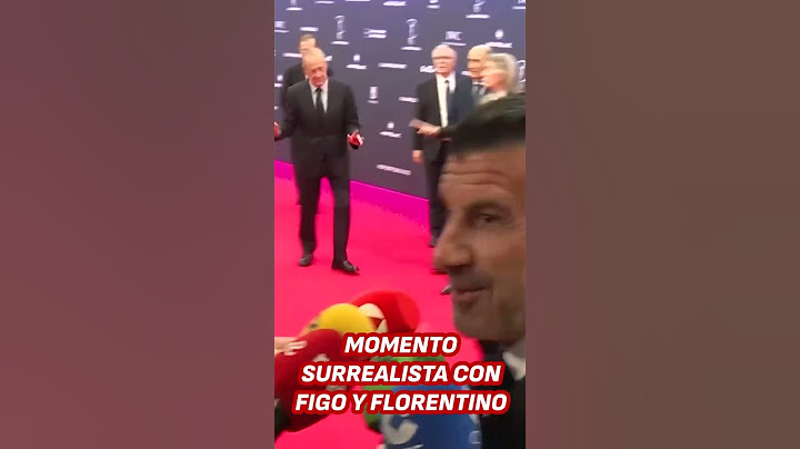 SURREALISTA: preguntan a LUIS FIGO por ANCELOTTI y llama a FLORENTINO | REAL MADRID