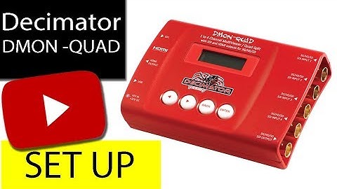 Camera Rentals | Decimator DMON-QUAD 4-Channel 3G-SDI Multiviewer | IPGrentals.com